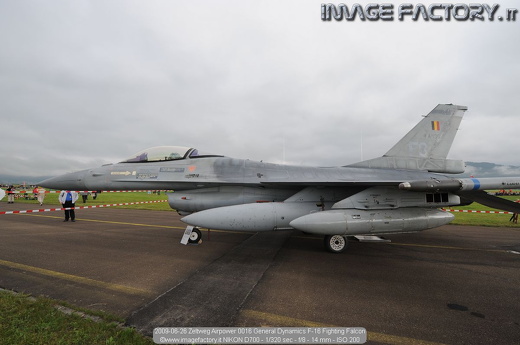 2009-06-26 Zeltweg Airpower 0016 General Dynamics F-16 Fighting Falcon